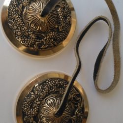Dragon tingsha bells 3"